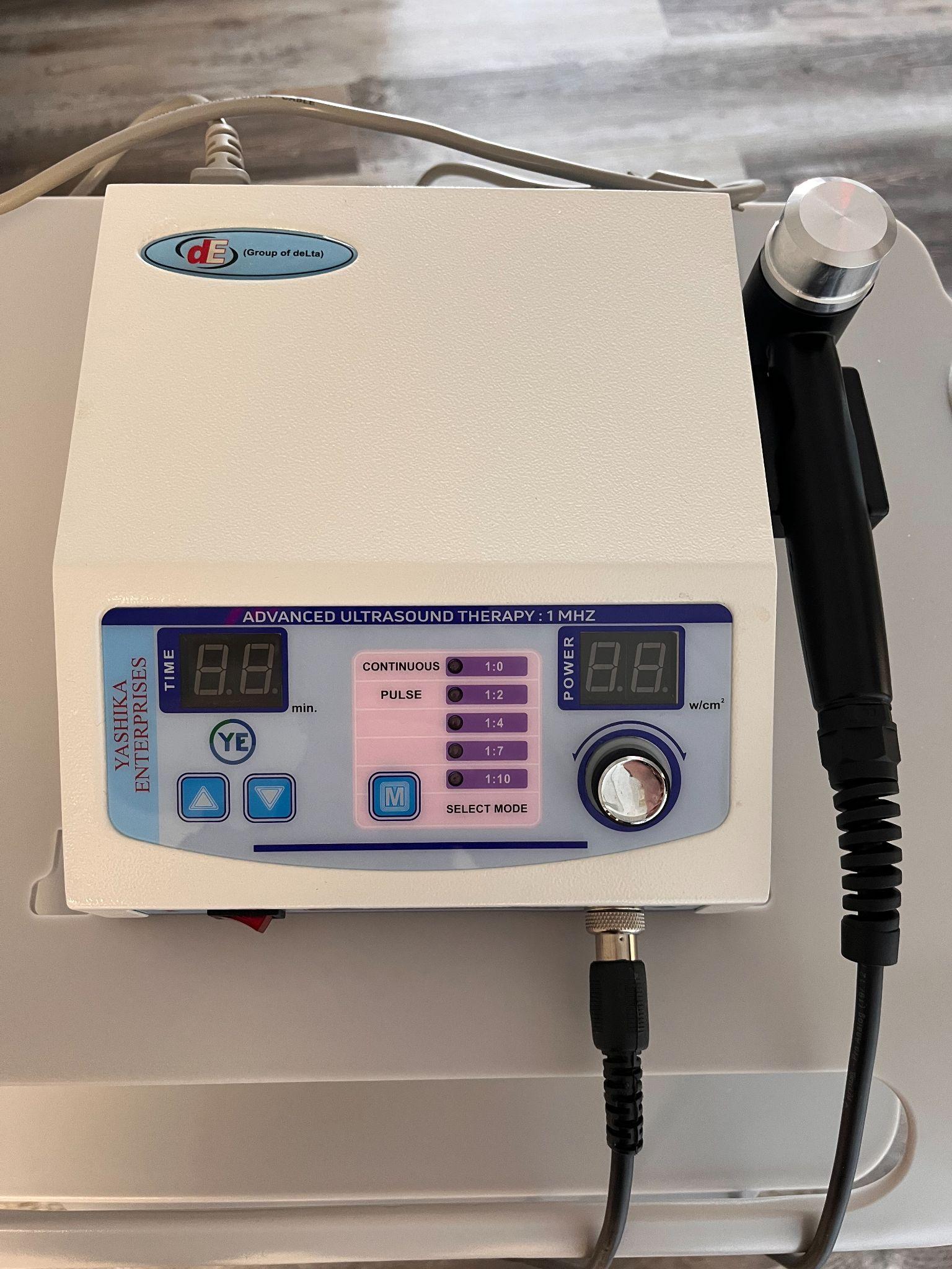 Therapeutic ultrasound machine: Yashika Enterprises Advanced Ultrasound Therapy 1 MHz unit
